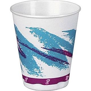 SOLO Trophy Jazz Hot/Cold Foam Cups, 8 oz., 100/Pack