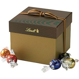 Lindt LINDOR Chocolate Truffles Classic Gift Box, Assorted, 45 Truffles/Box
