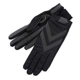 Isotoner Black original wonderfit stretch gloves
