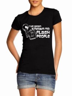 Juniors I've Been Known To Flash People T Shirt Funny Photographer Photography Clothing