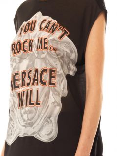 If you can't rock me T shirt  Versace