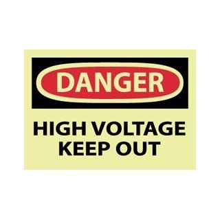 HIGH VOLTAGE KEEP OUT Industrial Warning Signs