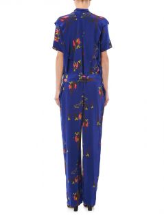Firefly Mayan Orchid print jumpsuit  Vivienne Westwood Anglom