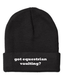 Fastasticdeal Got Equestrian Vaulting Embroidered Beanie Cap Clothing