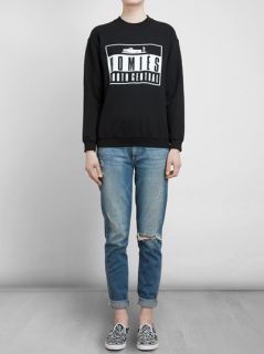 Brian Lichtenberg Unisex Homies Motif Cotton blend Sweatshirt   Browns