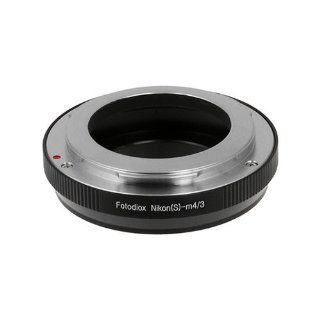 Fotodiox Lens Mount Adapter, Nikon RF Rangefinder Lens (also known as S type, Nikkor, Voigtlander, Contax) to MFT Micro 4/3 four thirds cameras, for Olympus PEN E PL1, E PL1s, E PL2, E PL3, E P2, E P3, E M, OM D, E M5, Panasonic Lumix DMC G1, G2, G3, G10, 