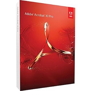 Adobe Acrobat Pro XI for Windows (1 User) [Boxed]