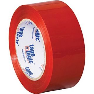 2 x 110 yds. Red Tape Logic™ Carton Sealing Tape, 36/Case