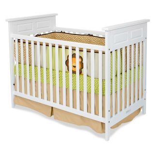 Child Craft Logan 2 in 1 Convertible Crib   White   Cribs