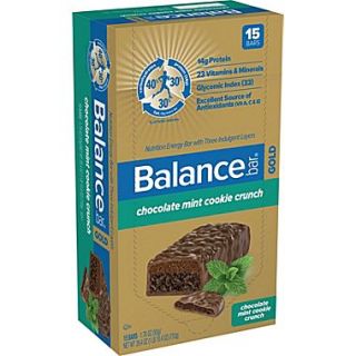 Balance Bars Chocolate Mint Cookie Crunch, 1.76 oz. Bars, 15 Bars/Box