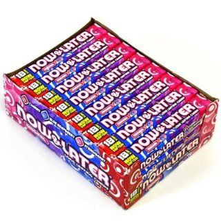 Now&later Original Long Lasting Chews 24/18 pieces Bars  Chewing Gum  Grocery & Gourmet Food