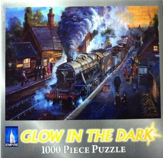 GLOW IN THE DARK Let's Go 1000 Piece PUZZLE Toys & Games