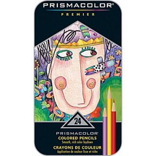 Prismacolor Premier Colored Pencils, 24 Color Set