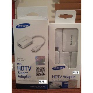 Samsung ET H10FAUWESTA Micro USB to HDMI 1080P HDTV Adapter Cable for Samsung Galaxy S3/S4 and Note 2   Retail Packaging   White Cell Phones & Accessories