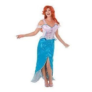  Princess Ariel The Little Mermaid Deluxe Ladies Costume Adult M 8 10 Clothing