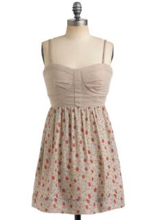 Blooming Dune Dress  Mod Retro Vintage Printed Dresses