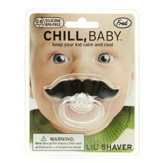 CHILL BABY Mustache Pacifier  Baby Eating Utensils  Baby