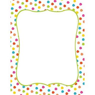 Great Papers Circus Dots Letterhead, 80/Pack  Make More Happen at