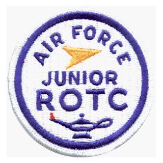 Air Force Junior ROTC Round Logo   Embroidered Iron On or Sew On Patch   DISCONTINUED LTD QUANTITY Clothing