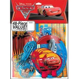 Disney Cars Party Favors   Value Pack   Makes 8 Goody Bags Kitchen & Dining