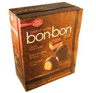 Betty Crocker Peanut Butter bon bon Mix 2 Pack Box Makes 40 Bon Bons  Cake Mixes  Grocery & Gourmet Food