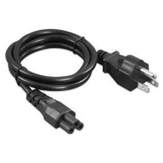 High Quality 3 Prong 5 Feet Ac Cord for Compatible with These Laptops Acer, Asus, Compaq, Hp, Dell, Gateway, Ibm, Toshiba, Lenovo, and Many More Adapters. 3 Prongs USA Standard Power Cable Suitable for Many Application Including Laptop Power Supply, Cable