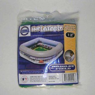 Chicago Cubs Wrigley Field 12" Inflatable Stadium   Makes a Great Serving Bowl for Drinks or Chips At Your Next Party or Picnic. Toys & Games