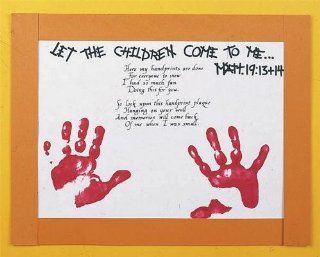 Handprint Poem with Scripture Craft Kit (Makes 30) Health & Personal Care