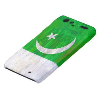 Pakistan distressed Pakistani flag Motorola Droid RAZR Cases