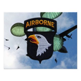army 101st airborne division nam patch invite