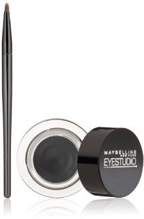Maybelline New York Eye Studio Lasting Drama Gel Eyeliner, Blackest Black 950, 0.106 Ounce  Eye Liners  Beauty