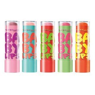Maybelline Limited Edition Baby Lips Lip Balm ~ Set of 5 Health & Personal Care