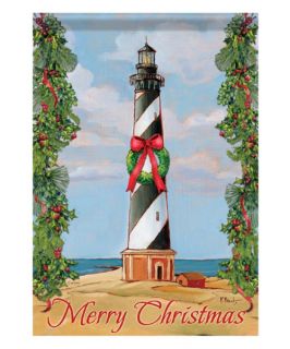 Carson 28 x 40 in. Hatteras Christmas House Flag   Flags