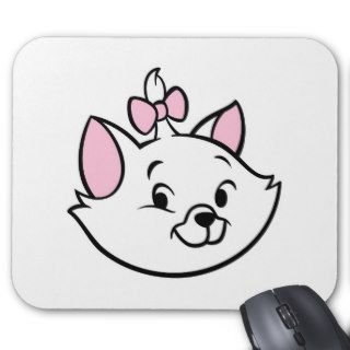Cute Marie Cat Smiling Disney Mousepad