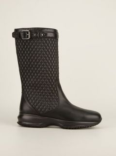 Hogan Quilted Mid calf Boot   Eraldo