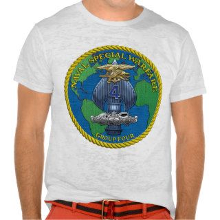 [143] Naval Special Warfare Group FOUR (NSWG 4) T shirts