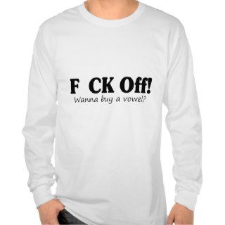 Wanna Buy A Vowel T Shirts