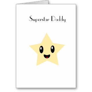 Superstar Daddy Greeting Card