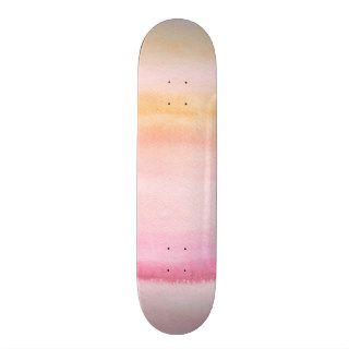 Abstract watercolor hand painted background 4 skate board deck