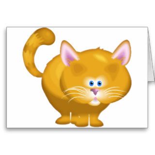 Fat Yellow Cat Cards