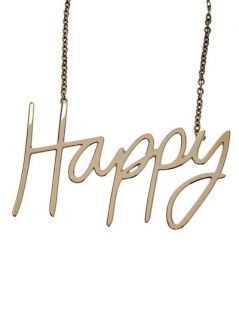 Lanvin 'happy' Pendant Necklace