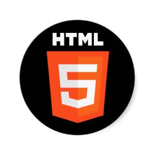 HTML 5 Logo Stickers