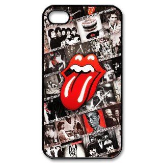 Custom Rolling Stones Cover Case for iPhone 4 4S PP 1184 Cell Phones & Accessories