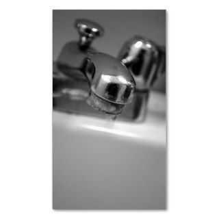 Sink Faucet Business Cards