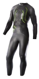 2XU Men's A1 Active Triathlon Wetsuit, Black/Vibrant Green  Triathlon Skinsuits  Sports & Outdoors