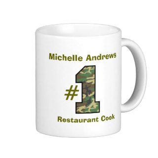 Number One Restaurant Cook or any Profession V47 Mugs