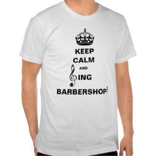 Sing Barbershop T Shirts