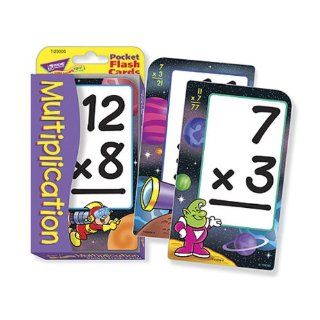 Low Vision Multiplication Flash Cards  Spanish Health & Personal Care