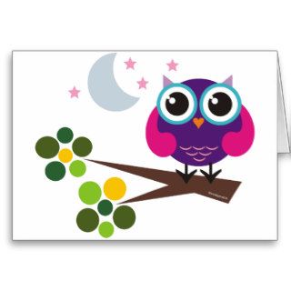oliver, the owl cards