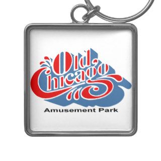 Old Chicago Amusement Park, Bolingbrook, Illinois Keychain